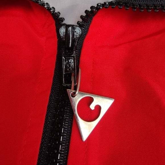 Gerry Zip Up Jacket Red Black Coat Windbreaker Men's Size Large Vintage 90s Y2K - Picture 2 of 10